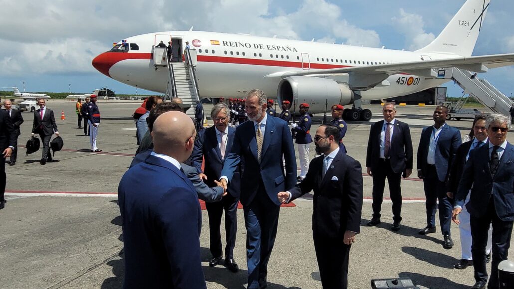 Felipe VI llega a RD para acompañar al presidente Abinader en toma de posesión